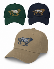 New! Dog Badge Embroidered Dad Hat