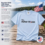 🇺🇸 New! Made In USA Text Logo T-Shirt- Up to 2XL