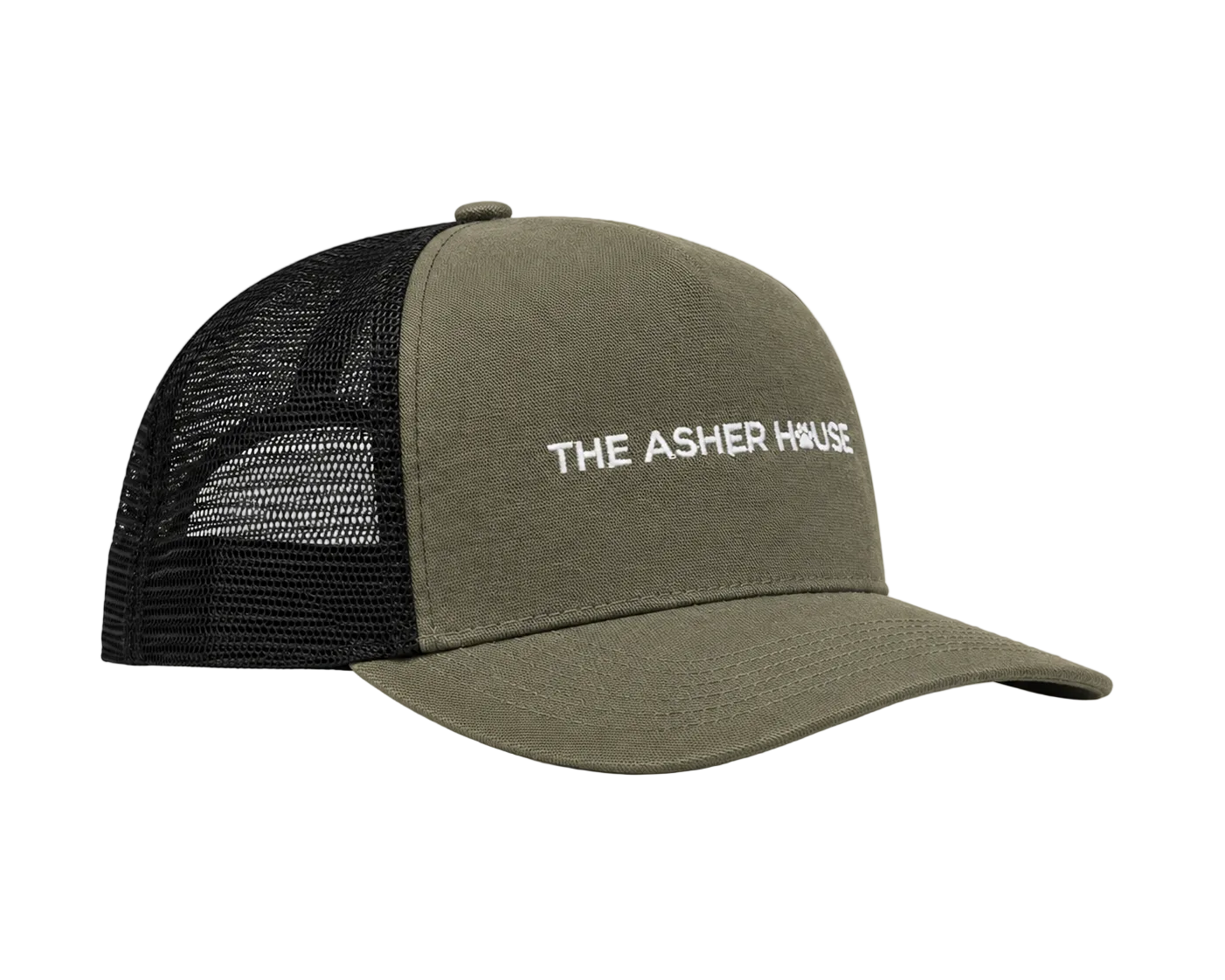 New! Embroidered Logo Trucker Hat