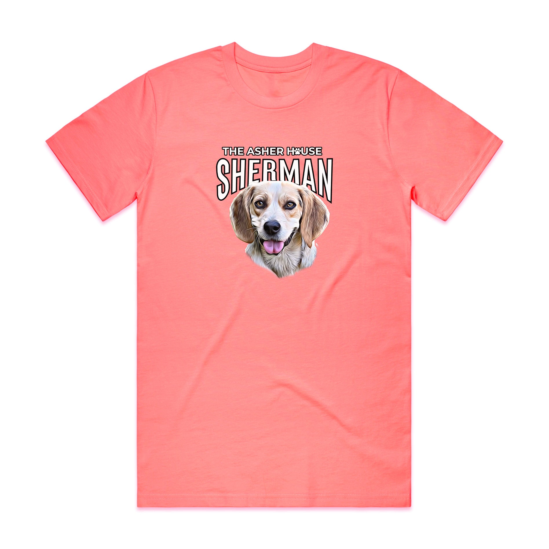 New! Pack Portraits T-Shirt: Sherman