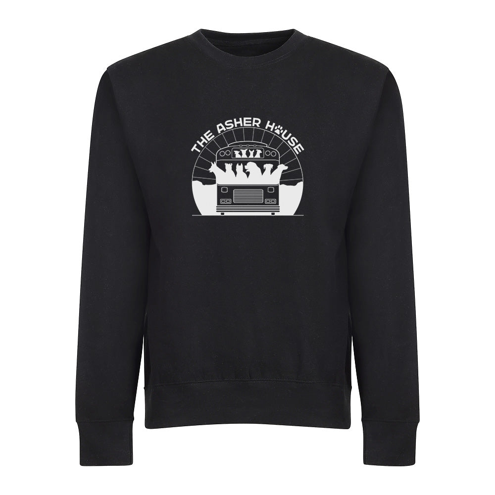 Bus Logo Vintage Print Crewneck – The Asher House