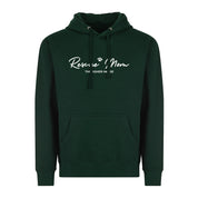 New! Rescue Mom Cursive Graphic Hoodie- Up to 5XL