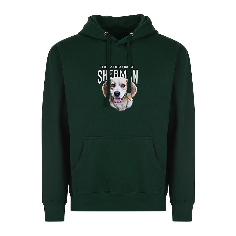 New! Pack Portraits Sherman Hoodie- Up to 5XL