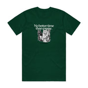 New! PawsitiviTEES T-Shirt: No Better Time Than Meow- Up to 3XL