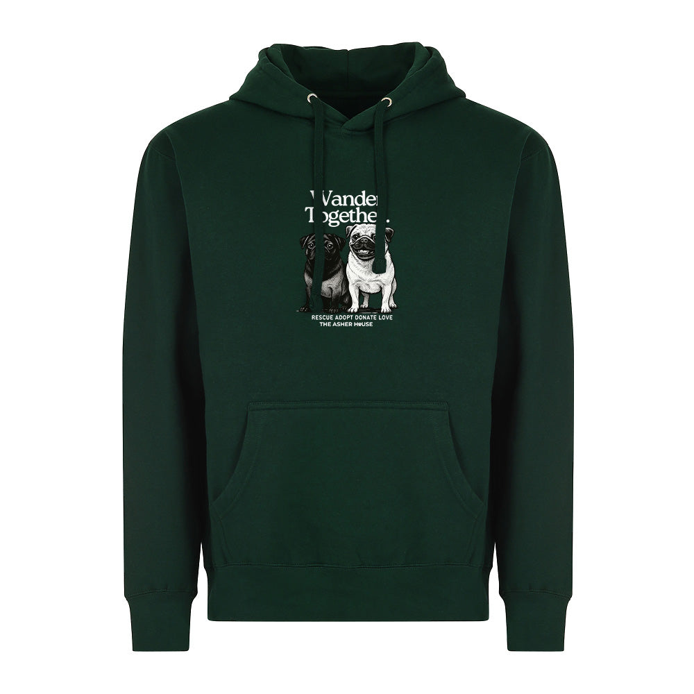 PawsitiviTEES Wander Together Hoodie- Up to 5XL