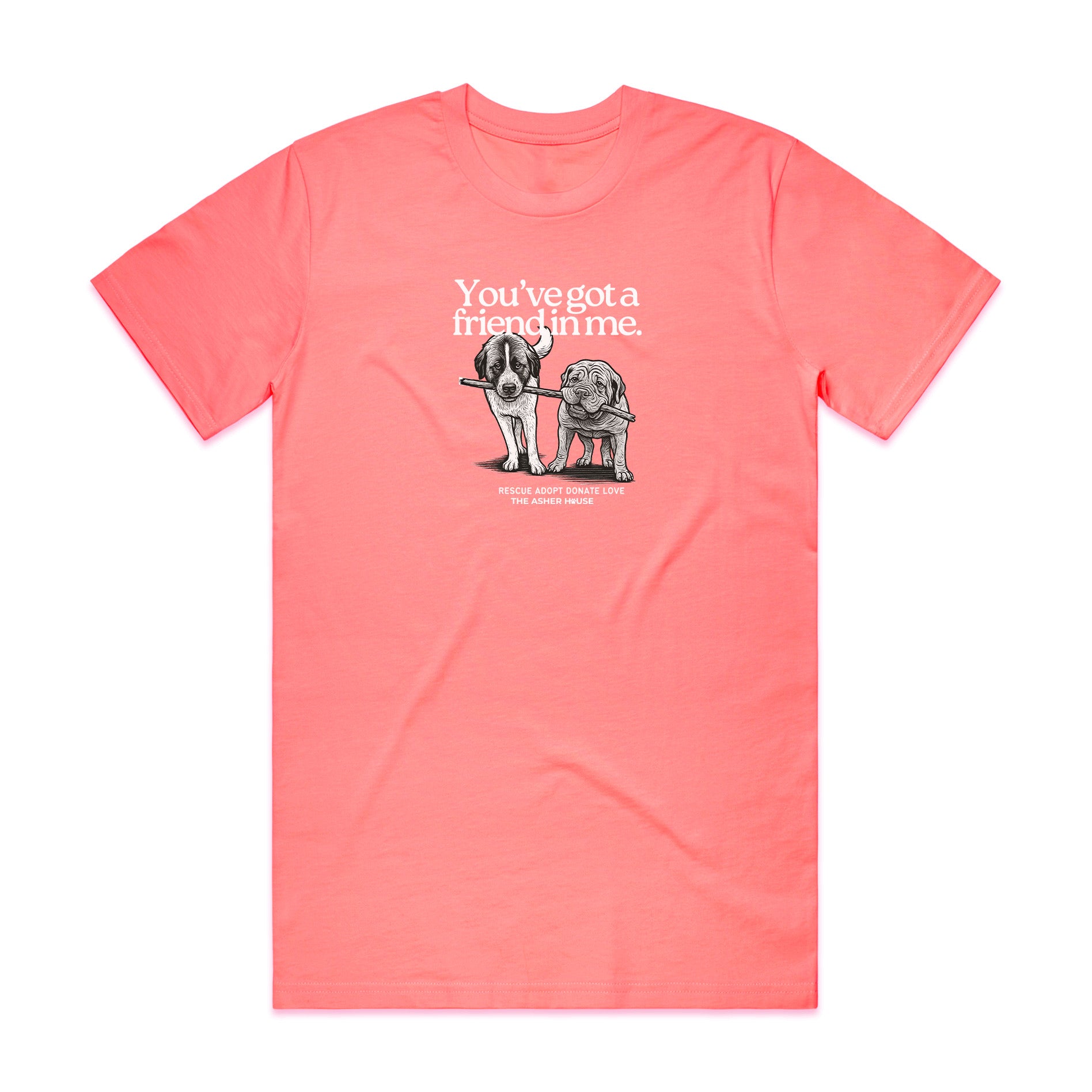 PawsitiviTEES T-Shirt: You've got a friend in me – The Asher House