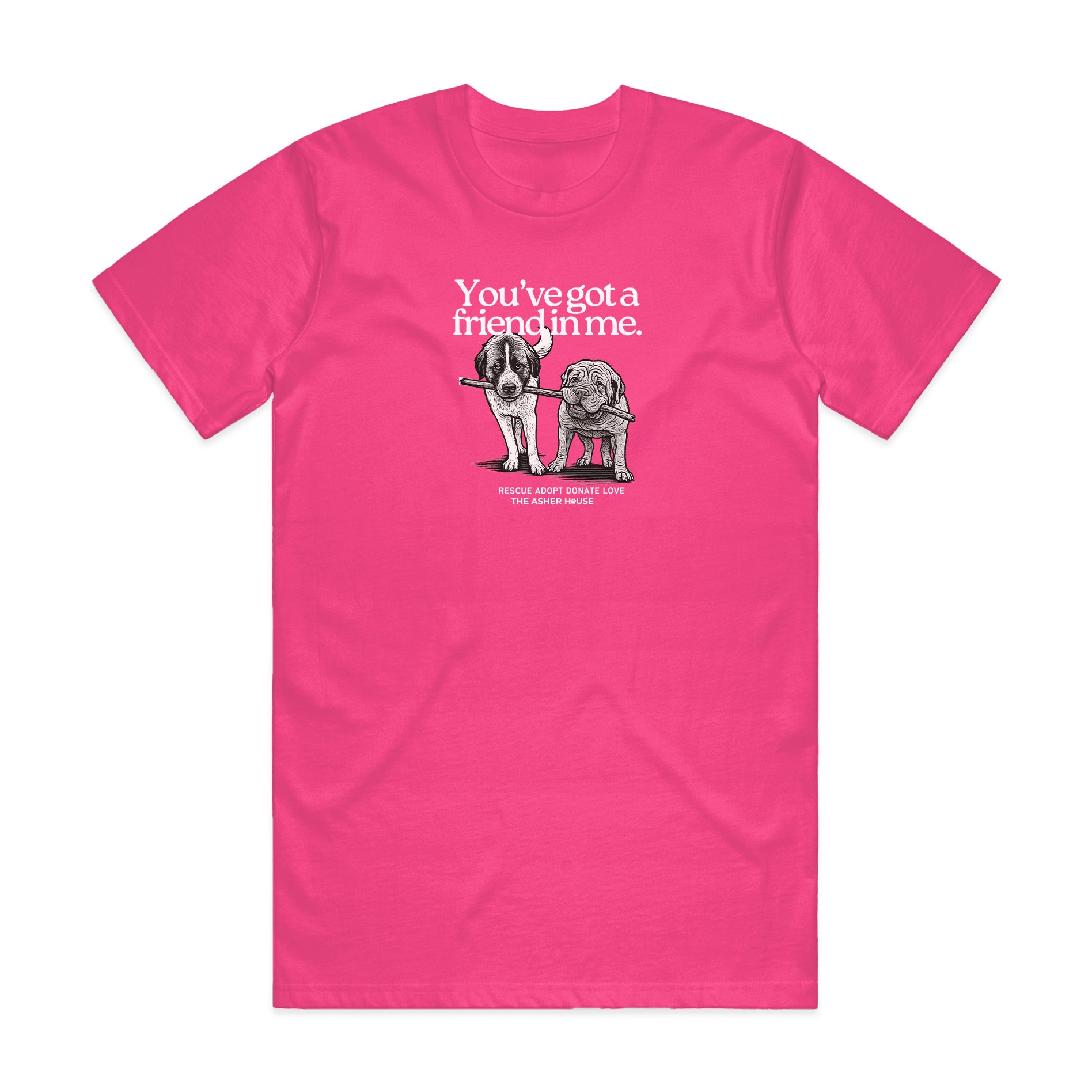 PawsitiviTEES T-Shirt: You've got a friend in me – The Asher House