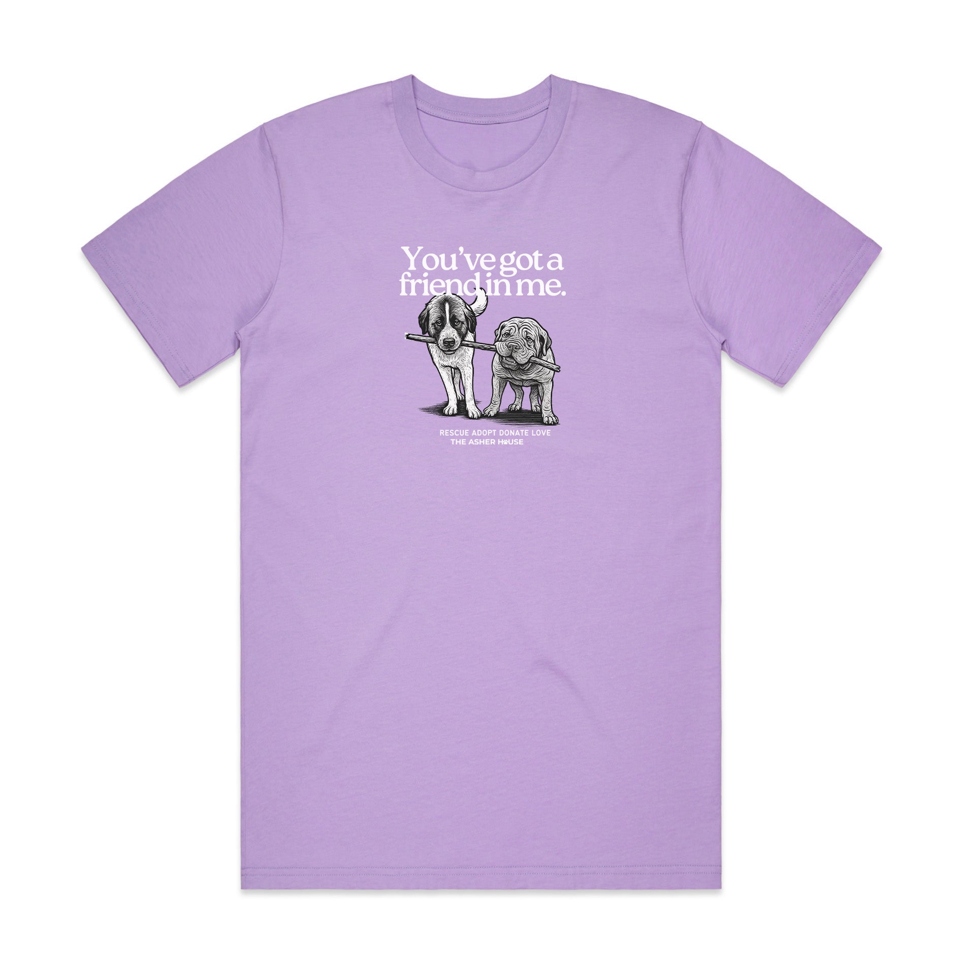 PawsitiviTEES T-Shirt: You've got a friend in me – The Asher House