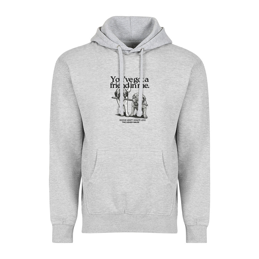 New! PawsitiviTEES You've Got A Friend Hoodie- Up to 5XL