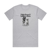 New! PawsitiviTEES T-Shirt: High Fives & Good Vibes
