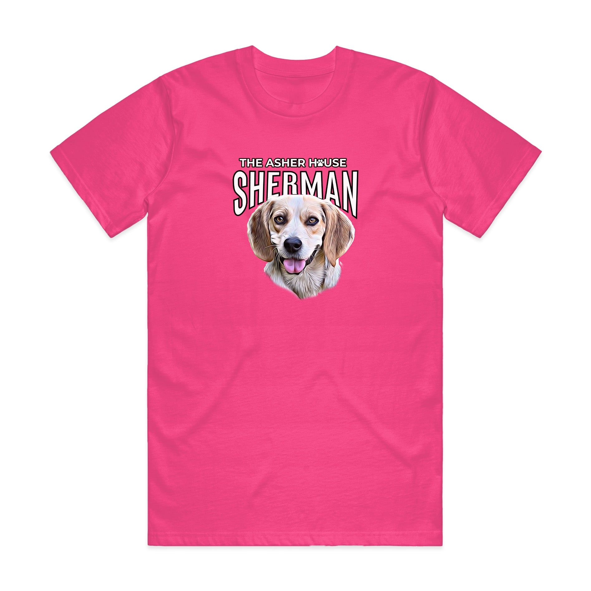 New! Pack Portraits T-Shirt: Sherman