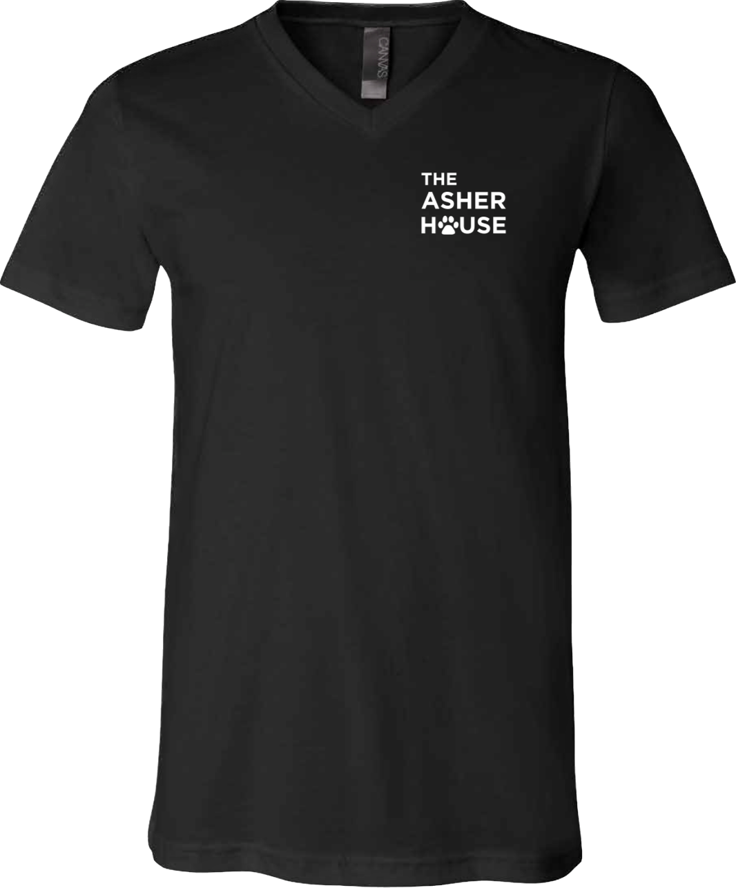 The Asher House Unisex V-Neck T-Shirt - 4 Colors