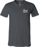 Load image into Gallery viewer, The Asher House Unisex V-Neck T-Shirt - 4 Colors
