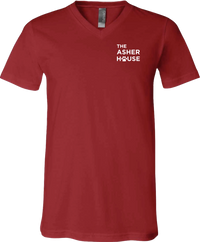 The Asher House Unisex V-Neck T-Shirt - 3 Colors