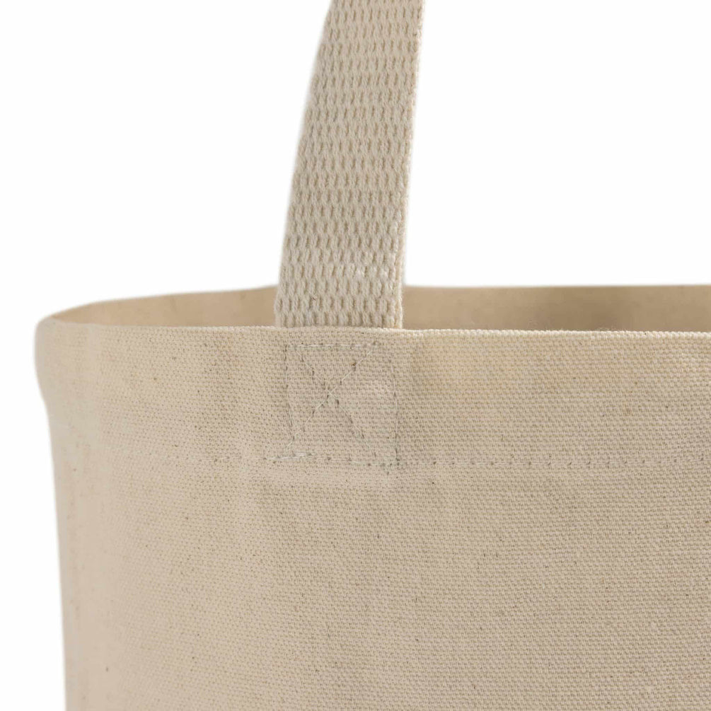 New! 12" Small Canvas Tote