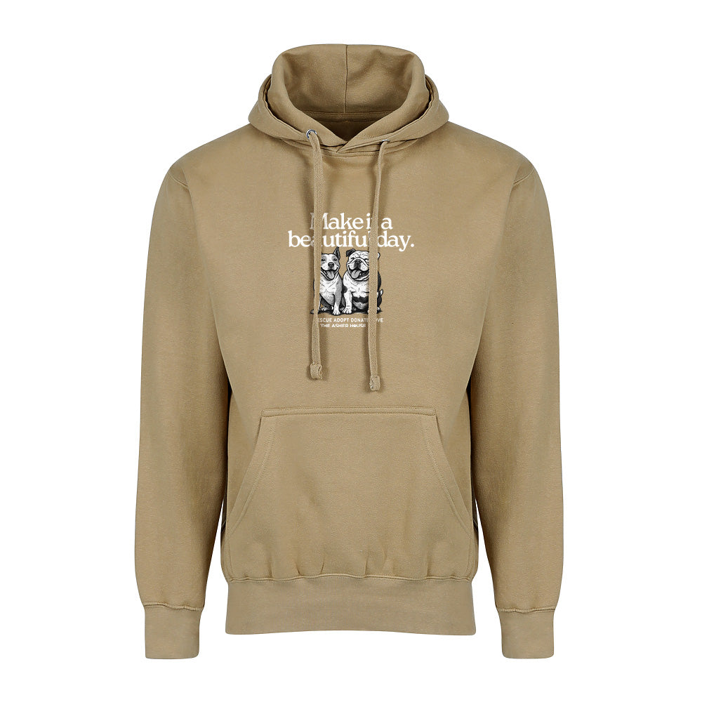 New! PawsitiviTEES Beautiful Day Hoodie- Up to 5XL