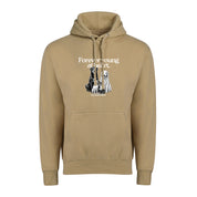 New! PawsitiviTEES Hoodie Forever Young At Heart - Up to 5XL
