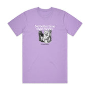 New! PawsitiviTEES T-Shirt: No Better Time Than Meow- Up to 3XL