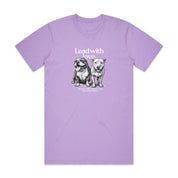 New! PawsitiviTEES T-Shirt: Lead with love Up to 3XL