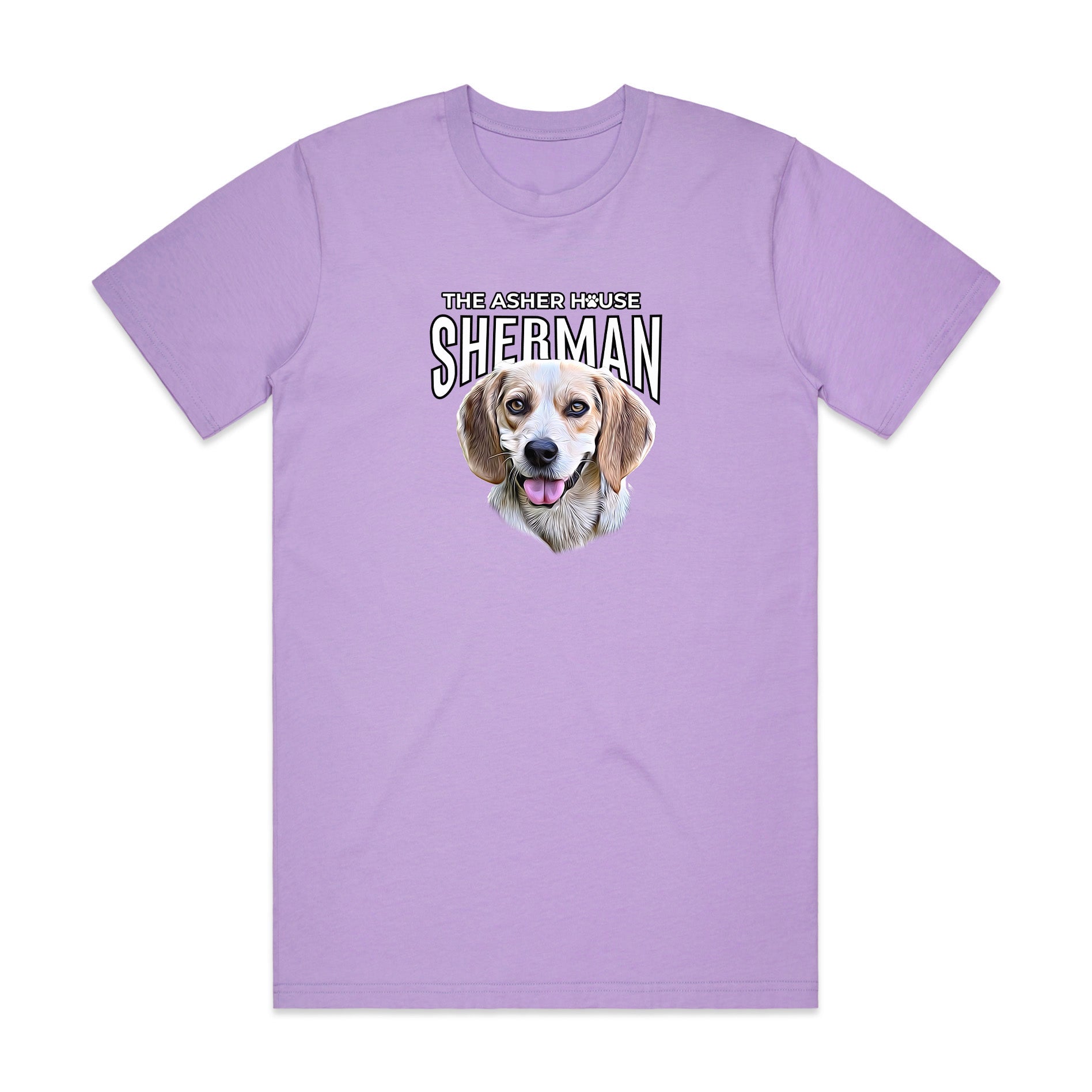 New! Pack Portraits T-Shirt: Sherman