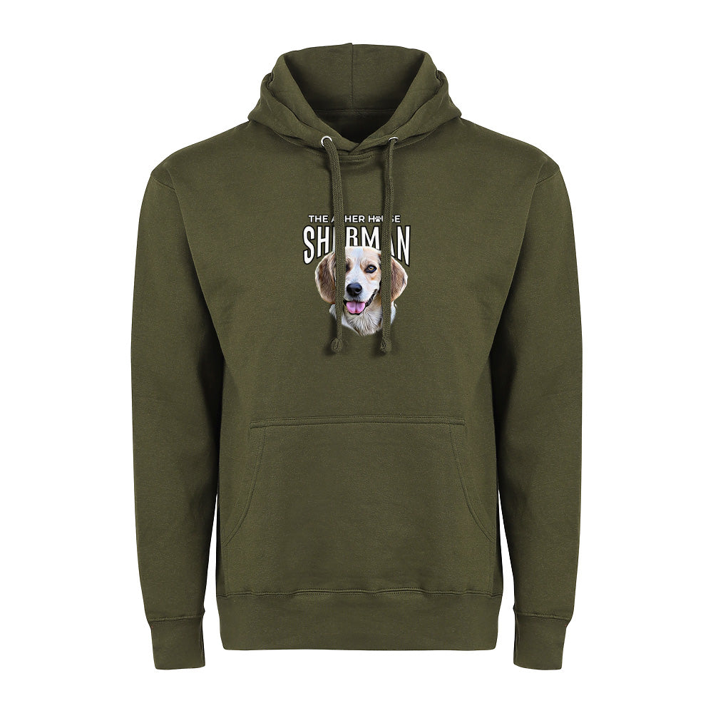 New! Pack Portraits Sherman Hoodie- Up to 5XL