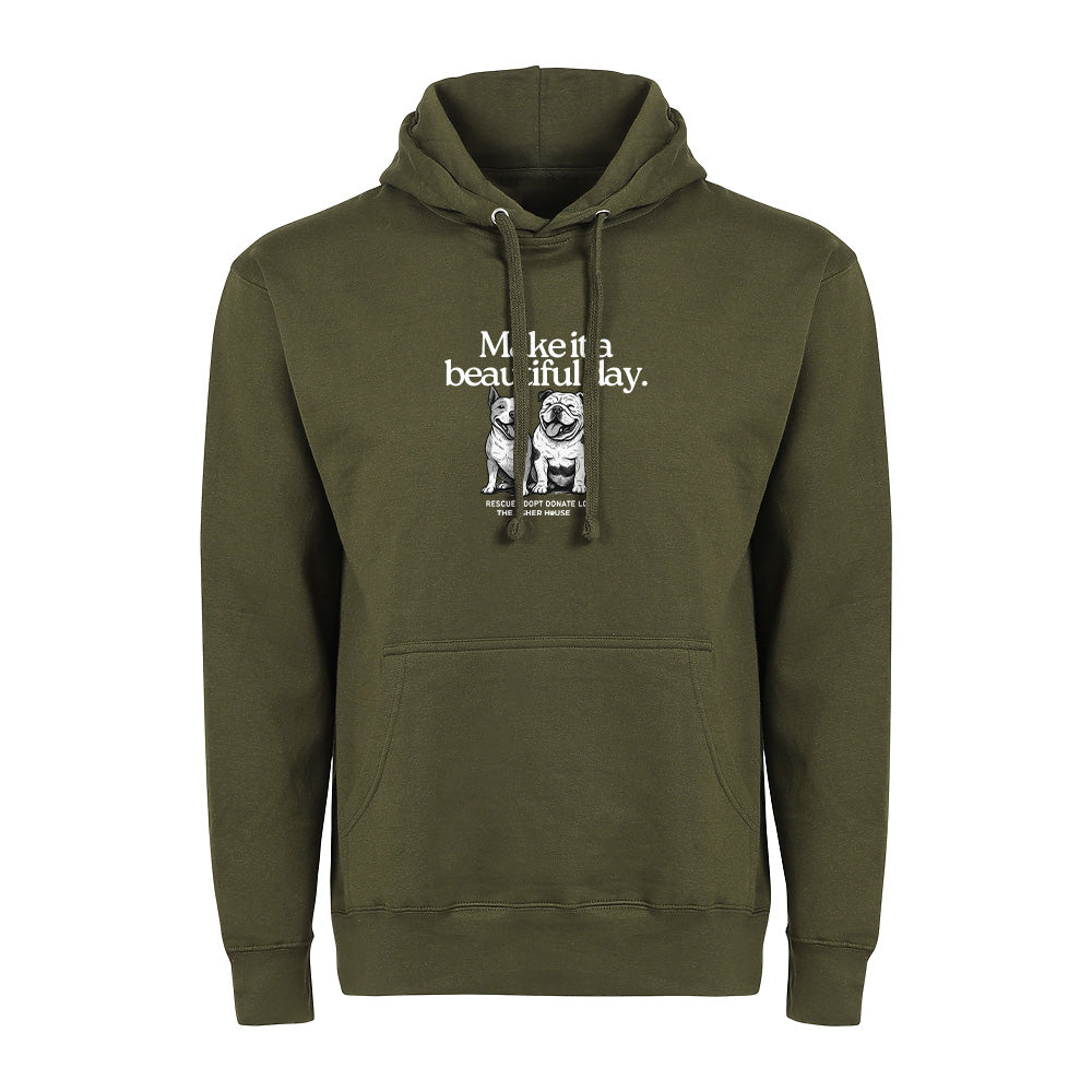 New! PawsitiviTEES Beautiful Day Hoodie- Up to 5XL