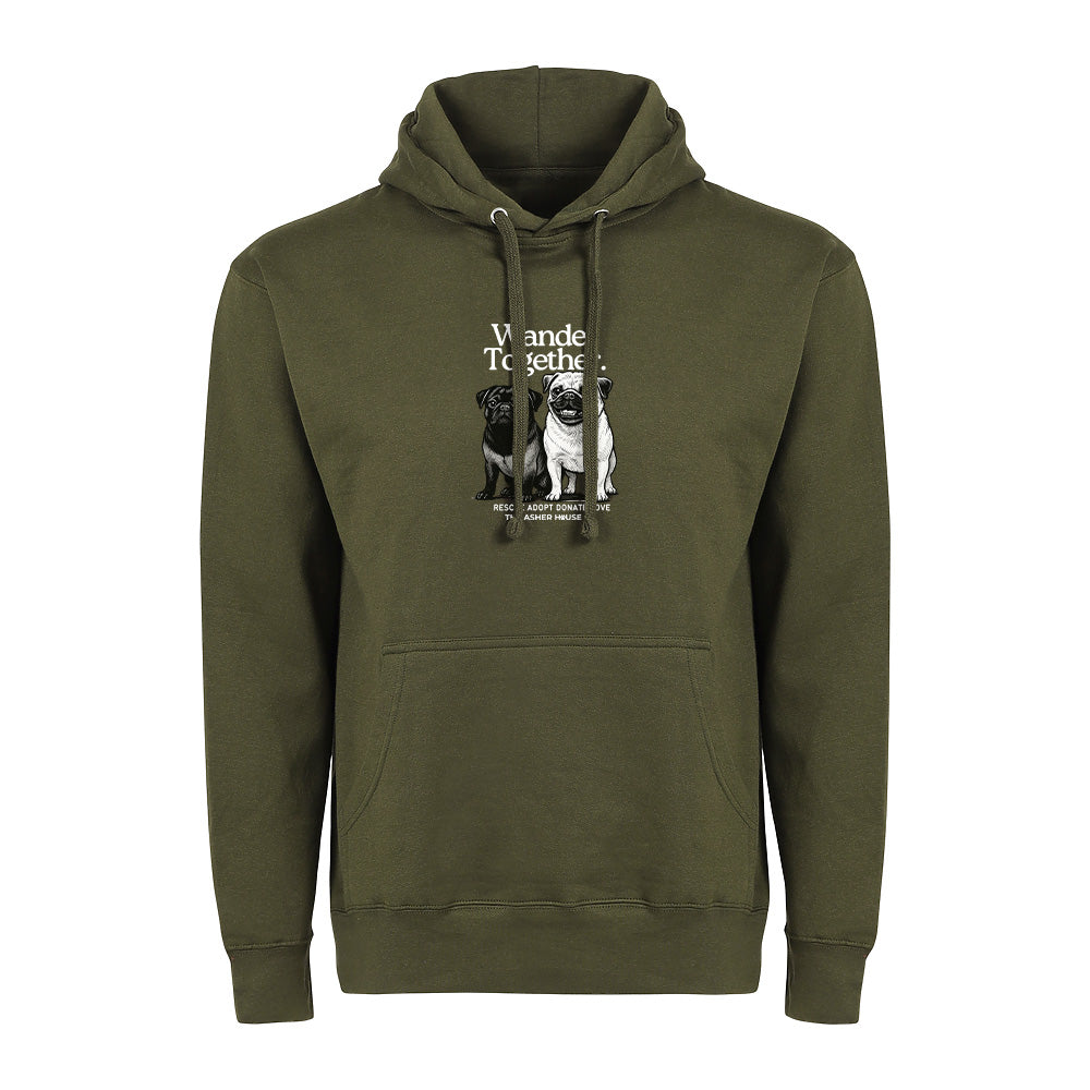 PawsitiviTEES Wander Together Hoodie- Up to 5XL