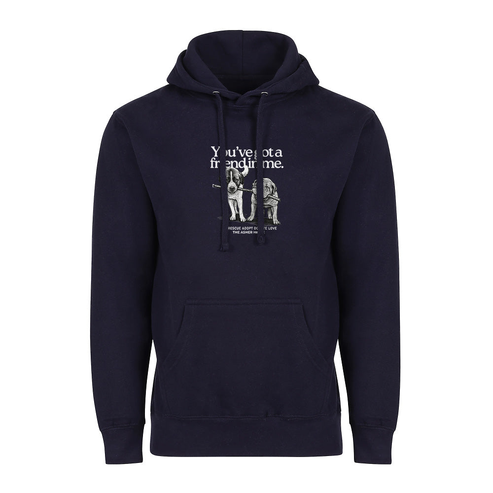 New! PawsitiviTEES You've Got A Friend Hoodie- Up to 5XL