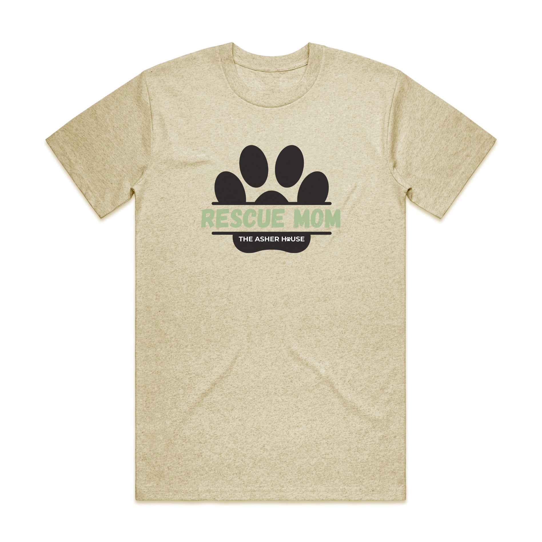 New! Rescue Mom Pawesome Graphic T-Shirt