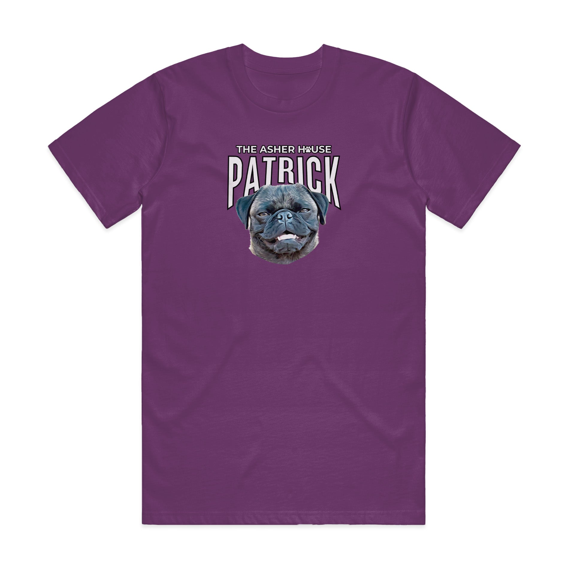 Patrick Merch New! Pack Portraits T-Shirt: Patrick – The Asher House