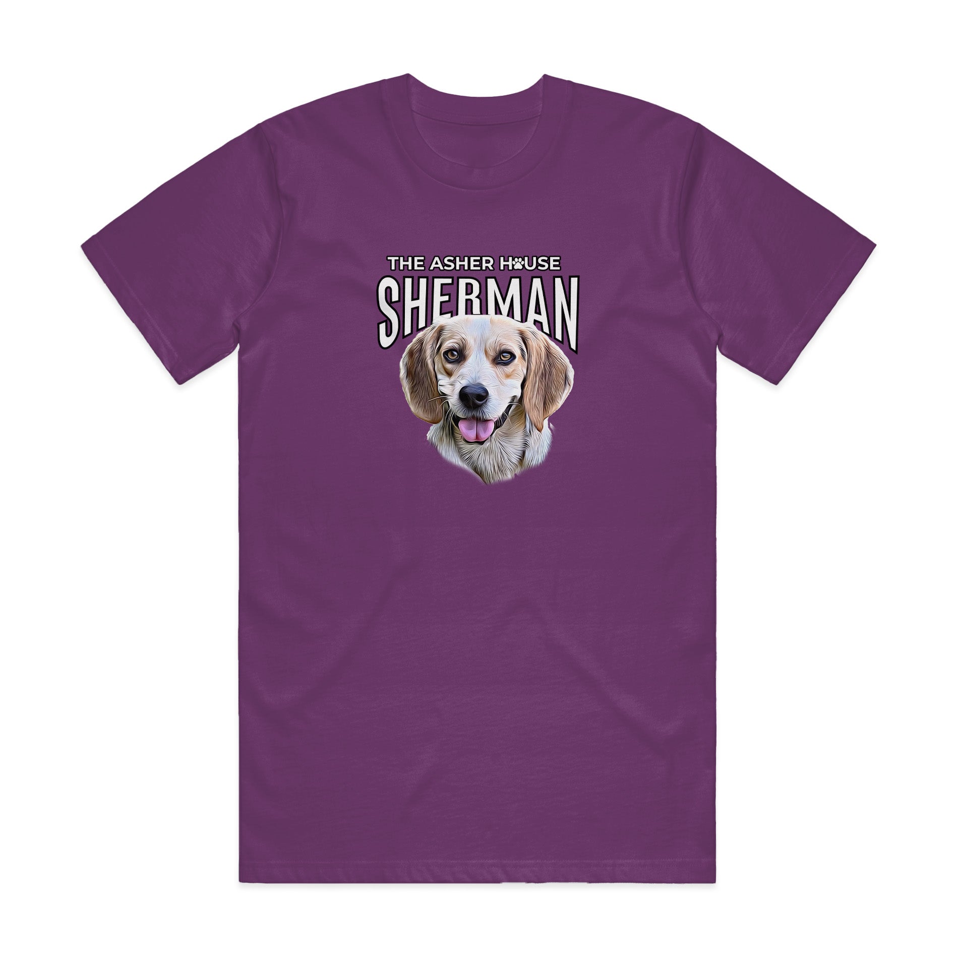 New! Pack Portraits T-Shirt: Sherman