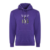 New! PawsitiviTEES Love Comes In All Sizes Hoodie- Up to 5XL