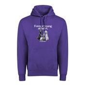 New! PawsitiviTEES Hoodie Forever Young At Heart - Up to 5XL