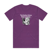 New! PawsitiviTEES T-Shirt: No Better Time Than Meow- Up to 3XL
