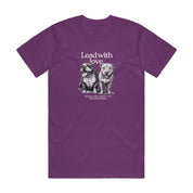 New! PawsitiviTEES T-Shirt: Lead with love Up to 3XL
