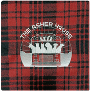 New! Bus Logo Embroidered Flannel Throw Blanket