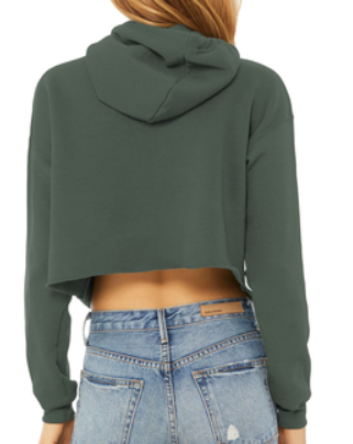 Women's Crop Top Hoodie