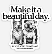 New! PawsitiviTEES Vinyl Stickers