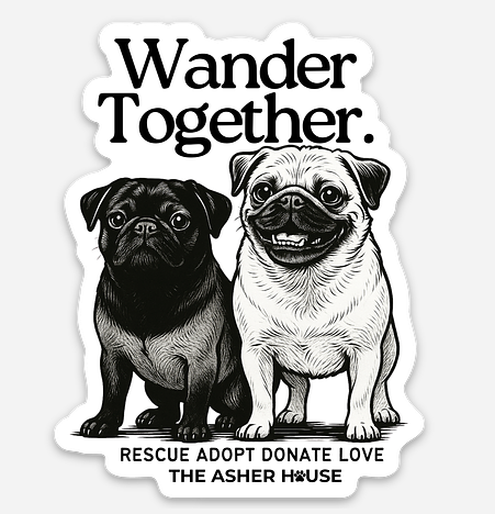 New! PawsitiviTEES Vinyl Stickers