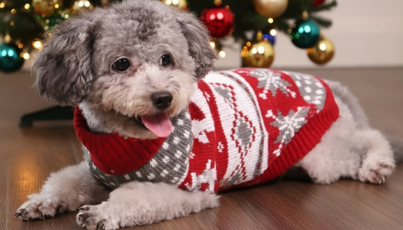 New! Cozy Holiday Pet Sweaters