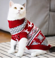 New! Cozy Holiday Pet Sweaters