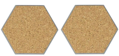 New! Cursive Stick & Stone Coaster Set