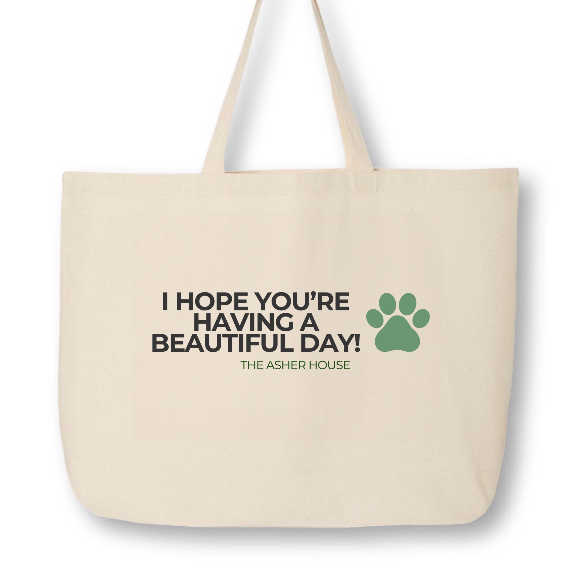 Large Canvas Tote