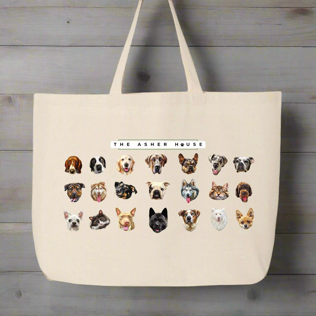Large Canvas Tote-2 Designs