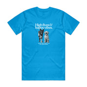 New! PawsitiviTEES T-Shirt: High Fives & Good Vibes