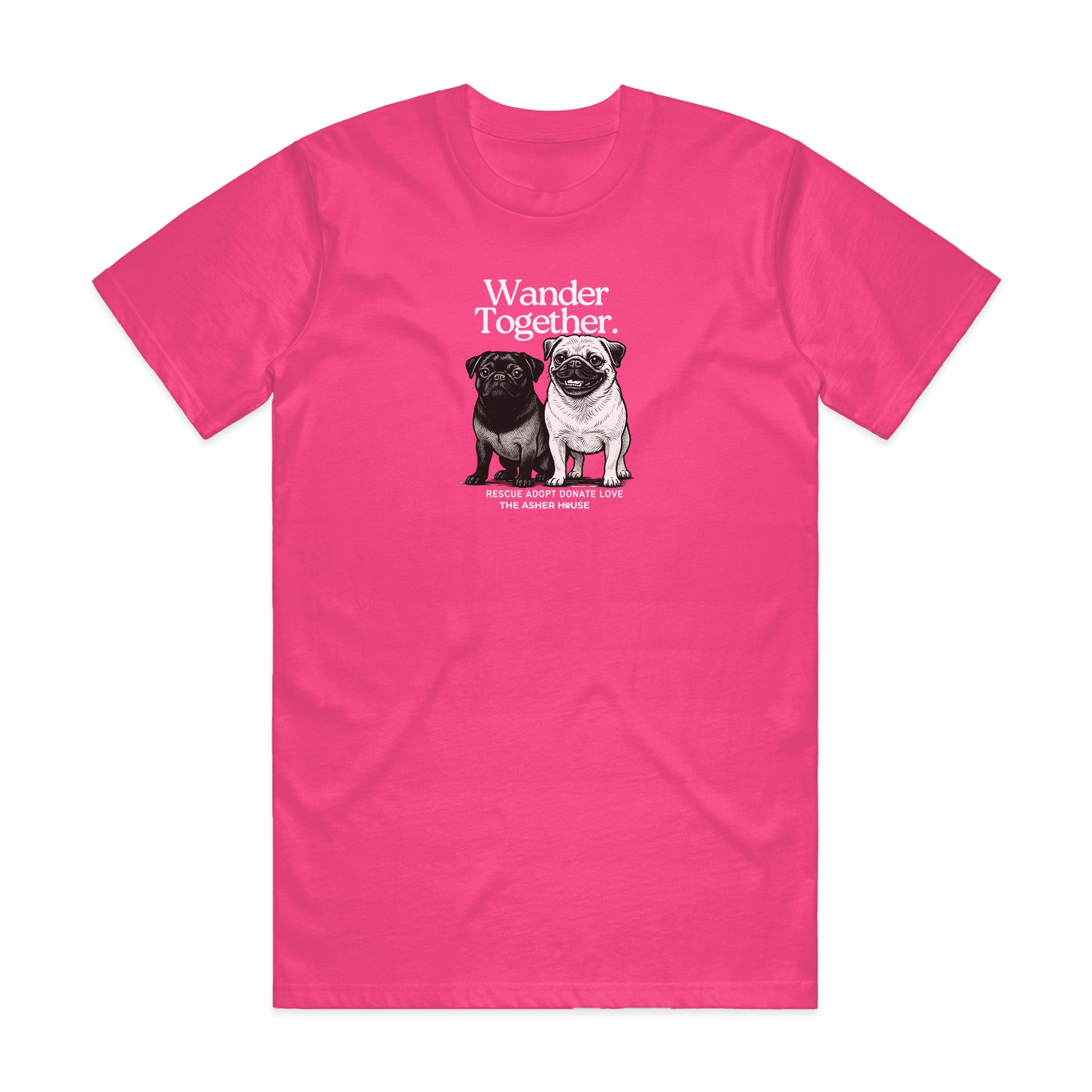 New! PawsitiviTEES T-Shirt: Wander Together