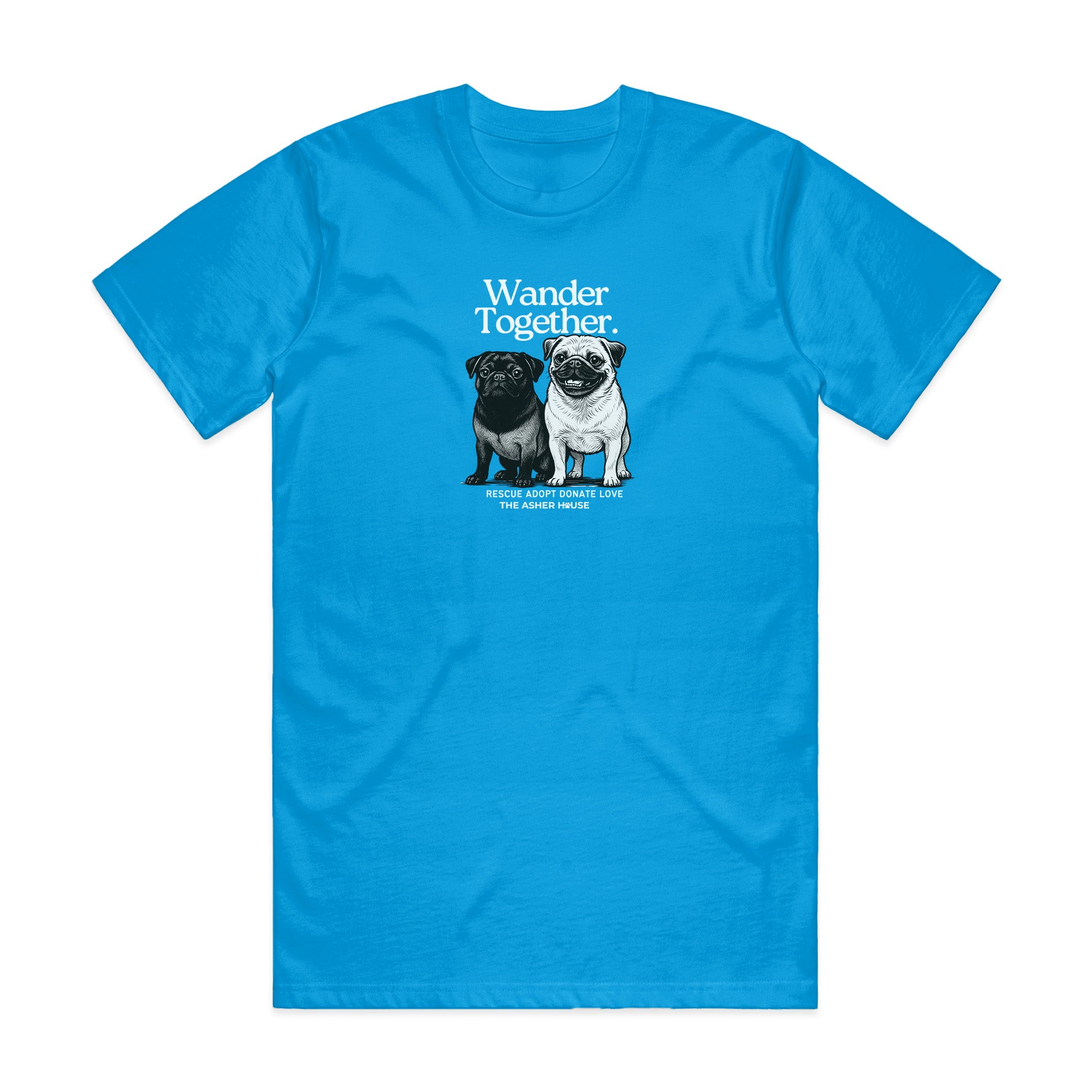 New! PawsitiviTEES T-Shirt: Wander Together