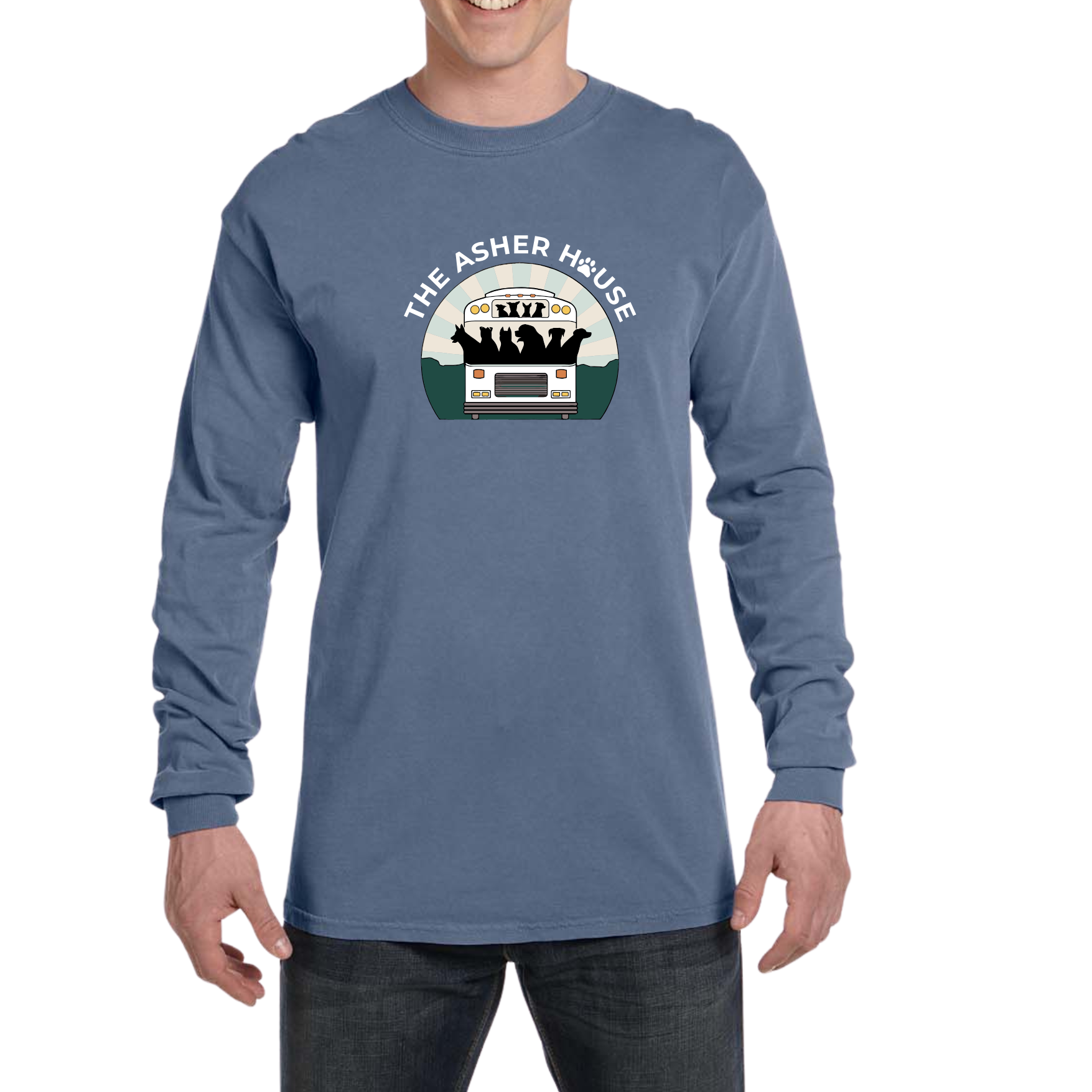 Bus Logo Premium Long-Sleeve T-Shirt