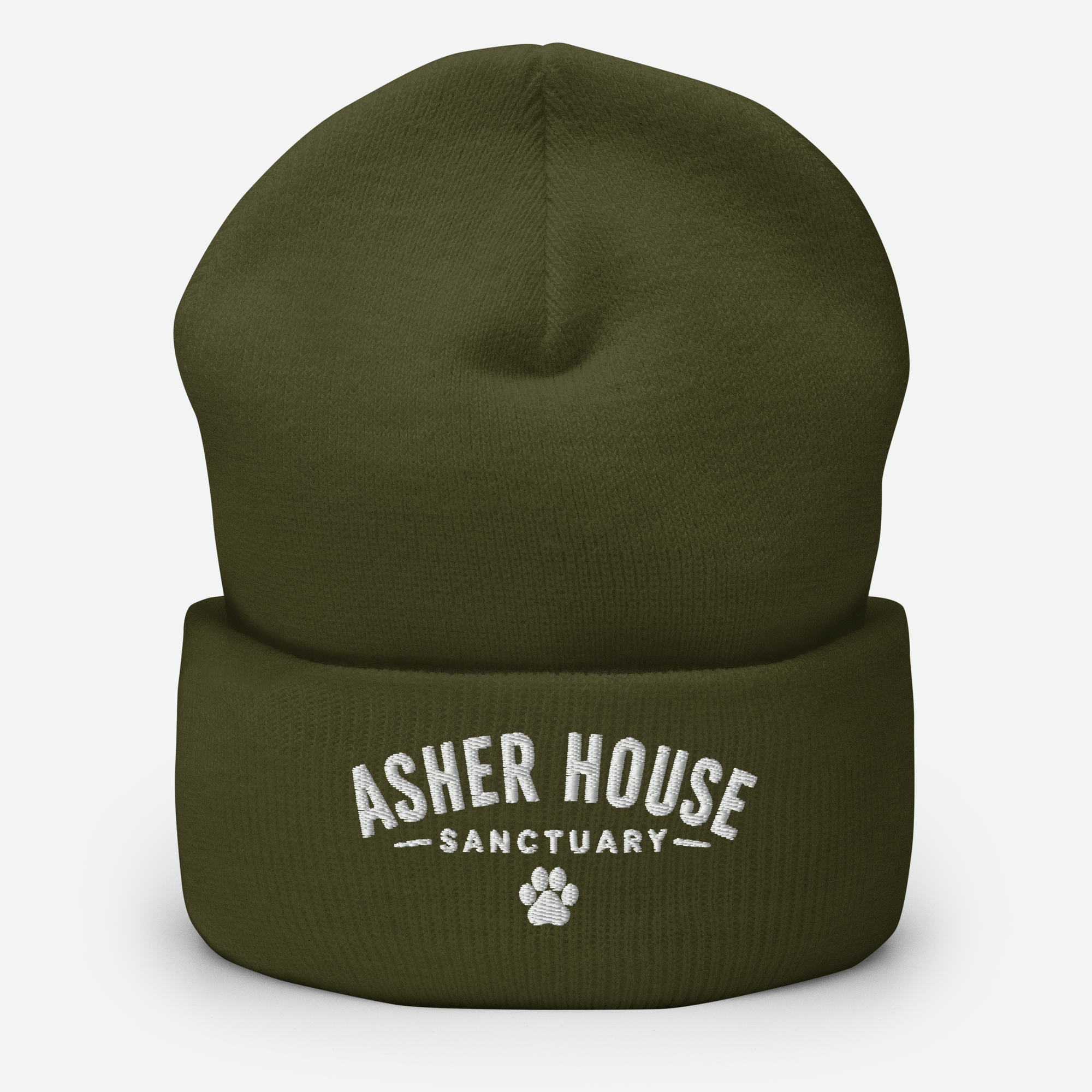 cuffed-beanie-olive-front-6a88dc16912d8.png
