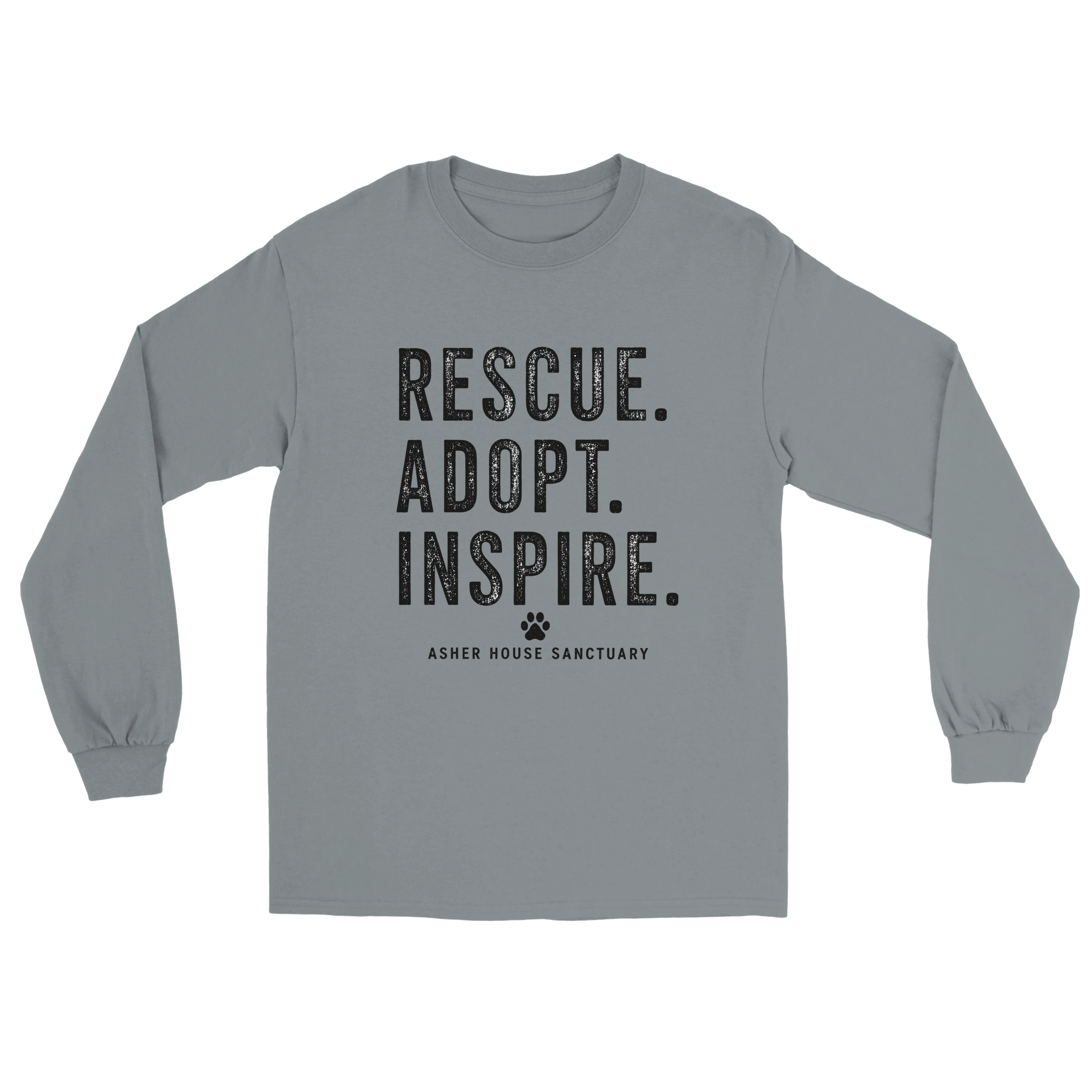 2026 Retreat Long Sleeve Tee- Rescue Adopt Inspire
